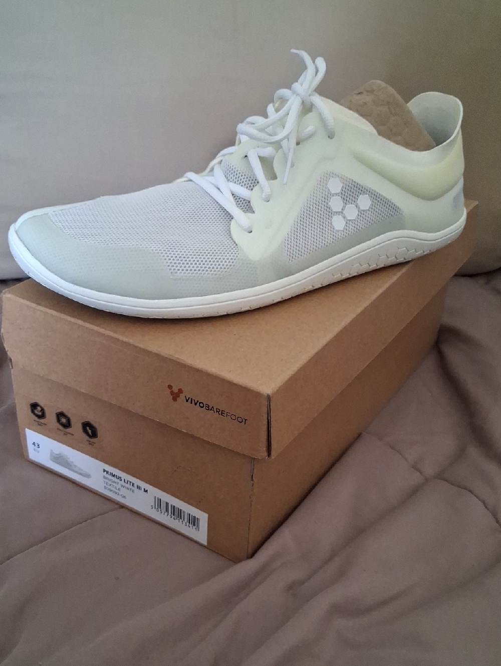 NWT! Vivo barefoot Men’s Primus Lite III